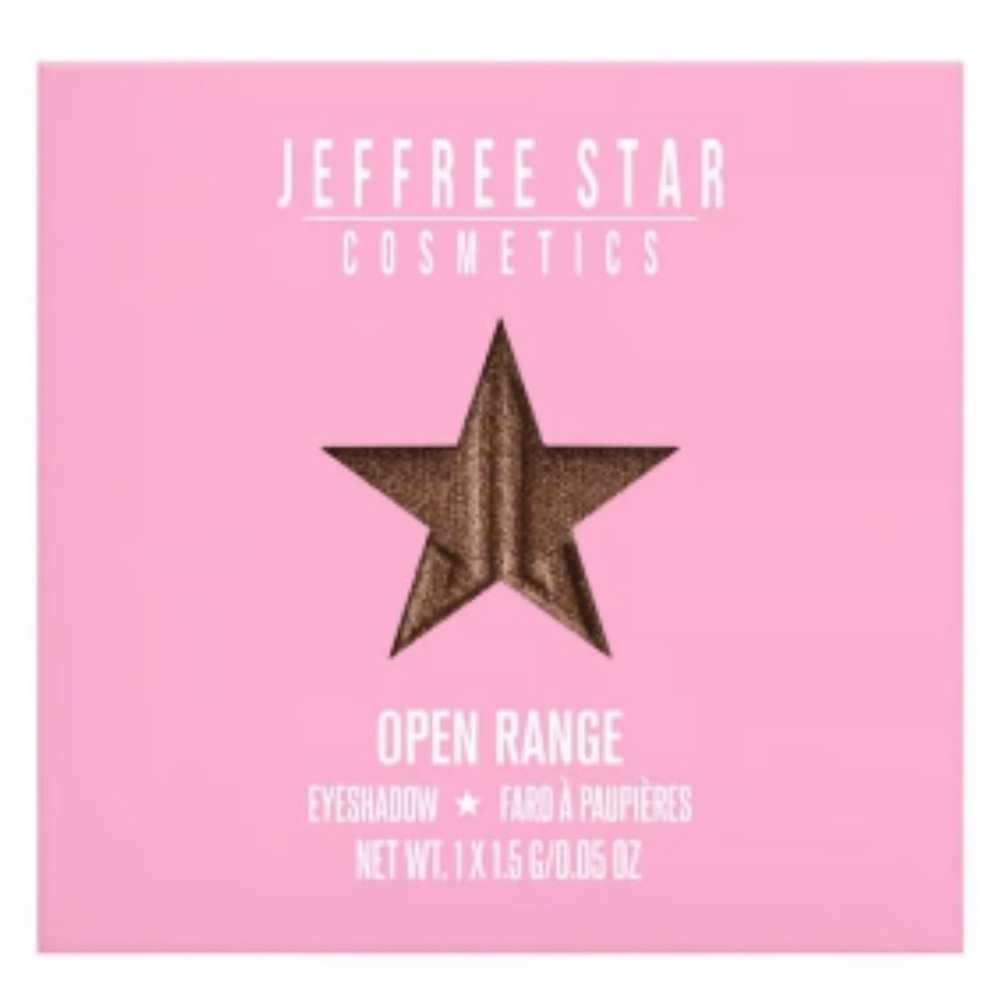 Jeffree Star Cosmetics Open Range Brown Shade Artistry Single Eyeshadow
